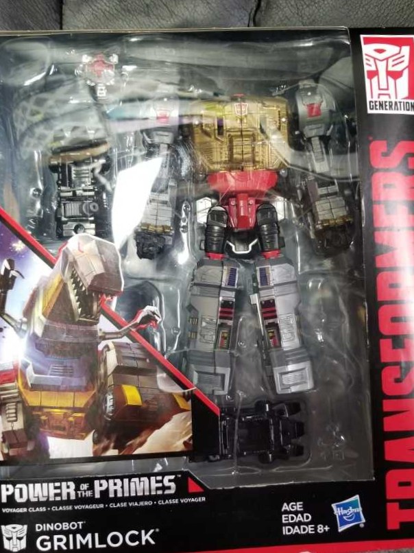 POTP Grimlock - Transformers vinyl figure collectible [Barcode 630509622870] - Main Image 2