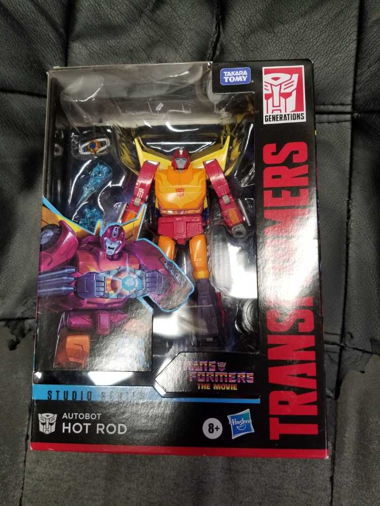 Transformers Toys Studio Series 86 Voyager Class The The Movie Autobot Hot Rod Action Figure Ages 8 And Up 6.5-inch - Transformers vinyl figure collectible [Barcode 630509974931] - Main Image 2