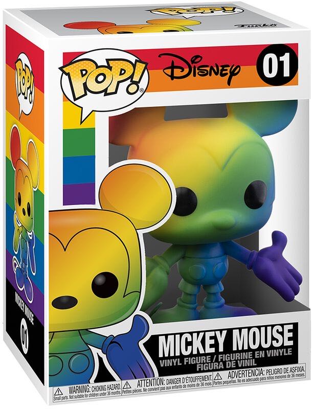Mickey Mouse (Pride) - Disney vinyl figure collectible [Barcode 889698565806] - Main Image 4
