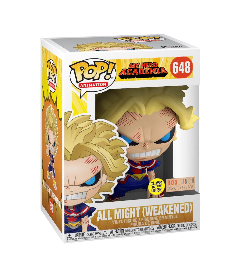 MHA: All Might (Weakened) - My Hero Academia vinyl figure collectible [Barcode 889698447836] - Main Image 2