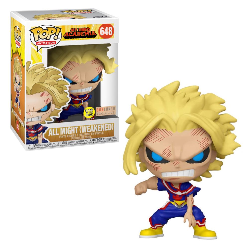 MHA: All Might (Weakened) - My Hero Academia vinyl figure collectible [Barcode 889698447836] - Main Image 3