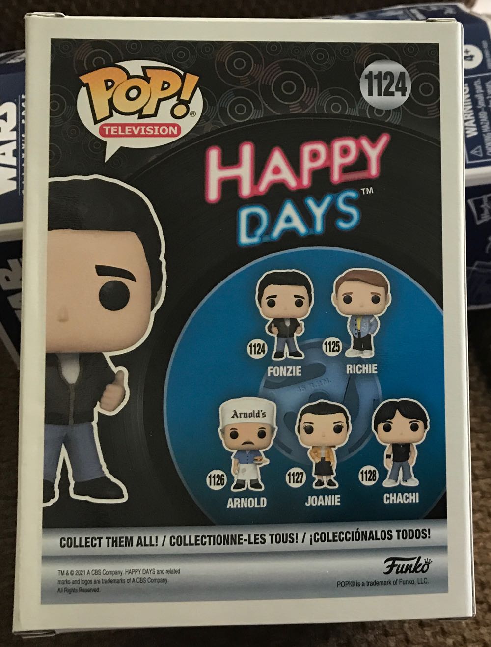 Happy Days: Fonzie - Happy Days vinyl figure collectible [Barcode 889698410533] - Main Image 2