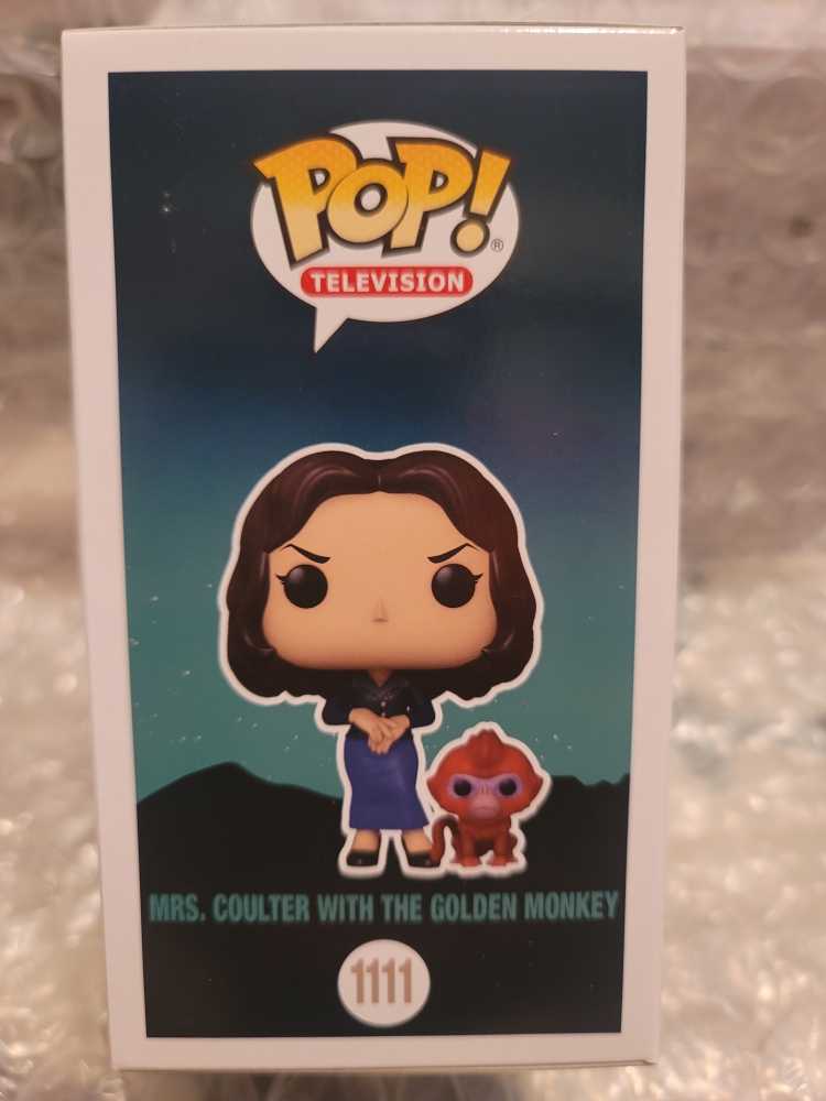 His Dark Materials: Mrs. Coulter w/ The Golden Monkey, #1111 - His Dark Materials vinyl figure collectible [Barcode 889698552257] - Main Image 2