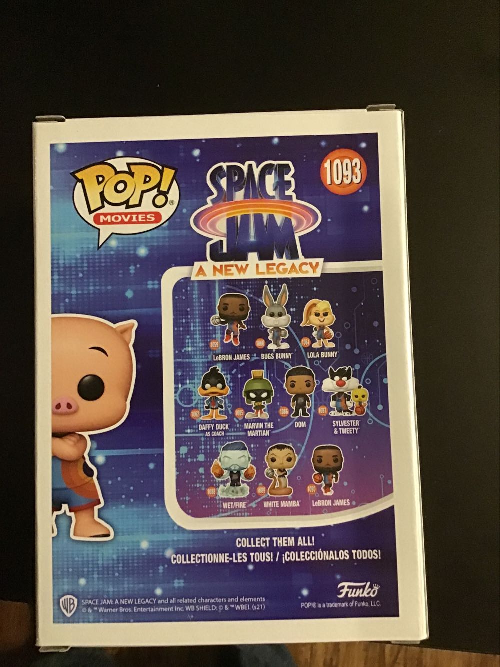 Porky Pig - Space Jam: A New Legacy vinyl figure collectible [Barcode 889698559829] - Main Image 2