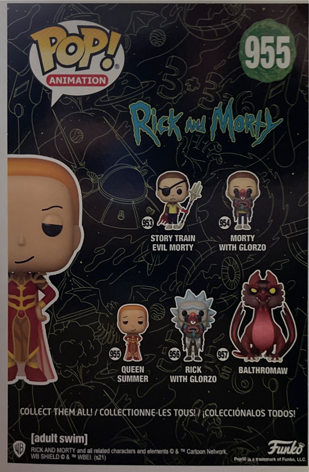 Queen Summer - Rick & Morty vinyl figure collectible [Barcode 889698552493] - Main Image 3