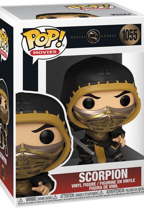 MK: Scorpion - Mortal Kombat vinyl figure collectible [Barcode 889698538510] - Main Image 2