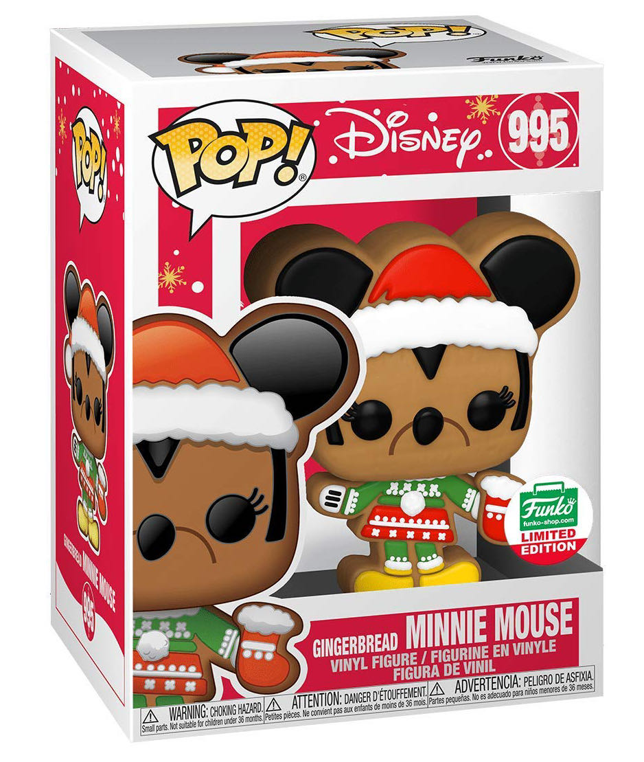 Minnie Mouse Gingerbread - Disney vinyl figure collectible [Barcode 889698527163] - Main Image 3