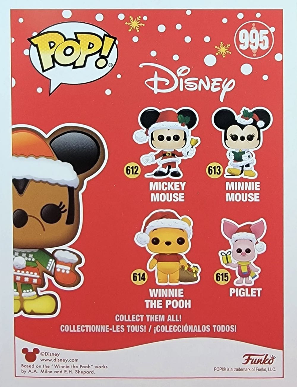 Minnie Mouse Gingerbread - Disney vinyl figure collectible [Barcode 889698527163] - Main Image 4