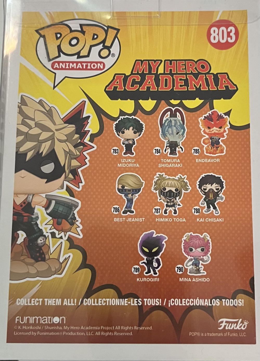 Katsuki Bakugo - My Hero Academia vinyl figure collectible [Barcode 889698478670] - Main Image 4