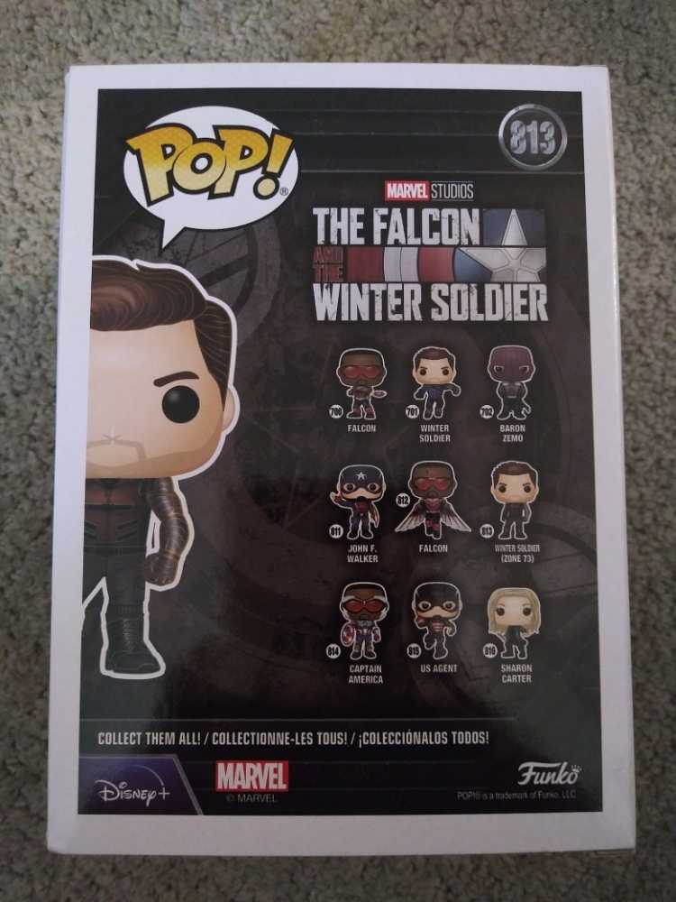 Avengers: Winter Soldier (Zone 73), #813 - Marvel Universe vinyl figure collectible [Barcode 889698516297] - Main Image 2