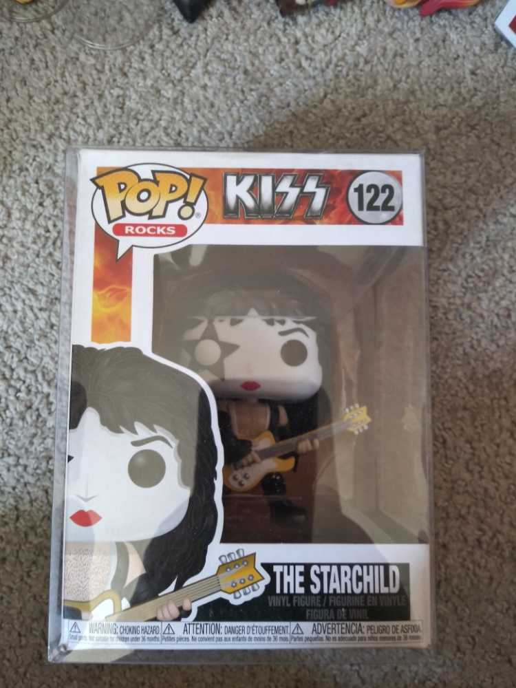 Rocks: Kiss: The Starchild #122 - Kiss vinyl figure collectible [Barcode 889698278812] - Main Image 1