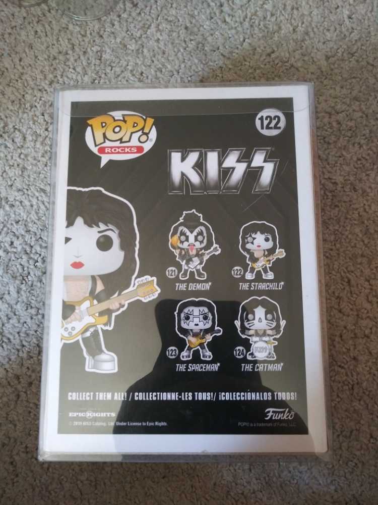 Rocks: Kiss: The Starchild #122 - Kiss vinyl figure collectible [Barcode 889698278812] - Main Image 2