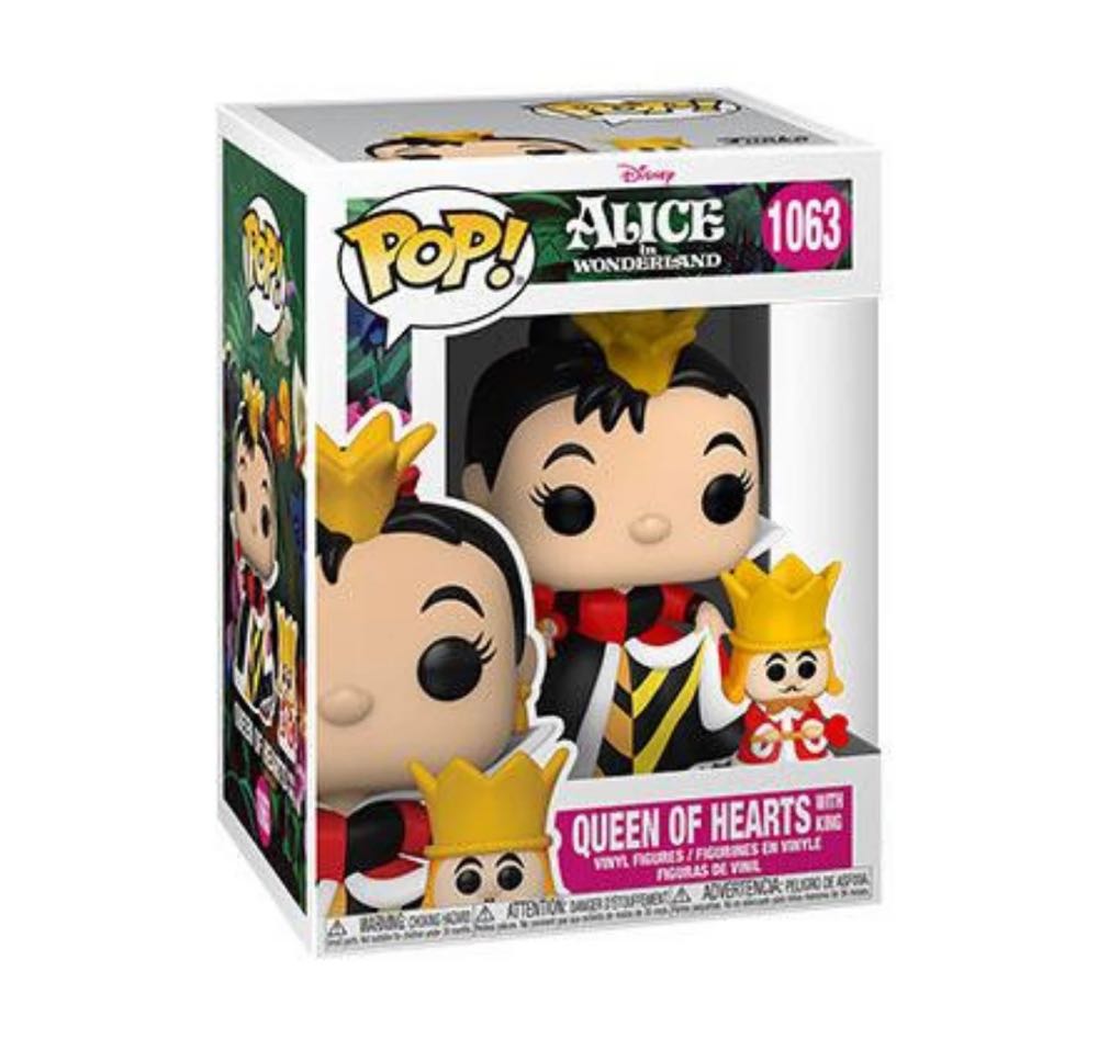 Queen of Hearts (with King) - Alice in Wonderland vinyl figure collectible - Main Image 2