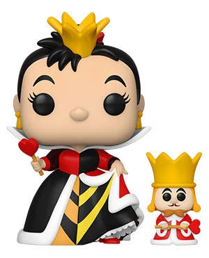 Queen of Hearts (with King) - Alice in Wonderland vinyl figure collectible - Main Image 3