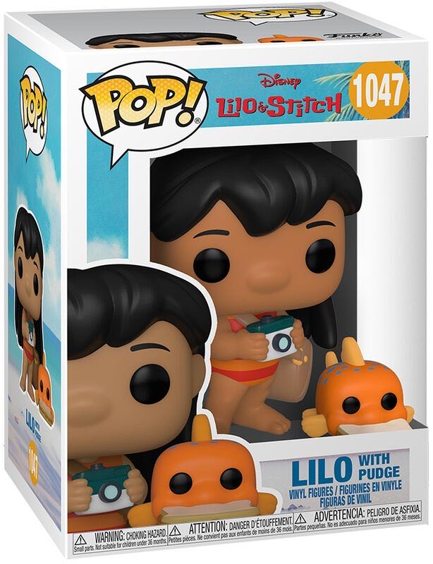Lilo With Pudge - Disney vinyl figure collectible [Barcode 889698556217] - Main Image 2