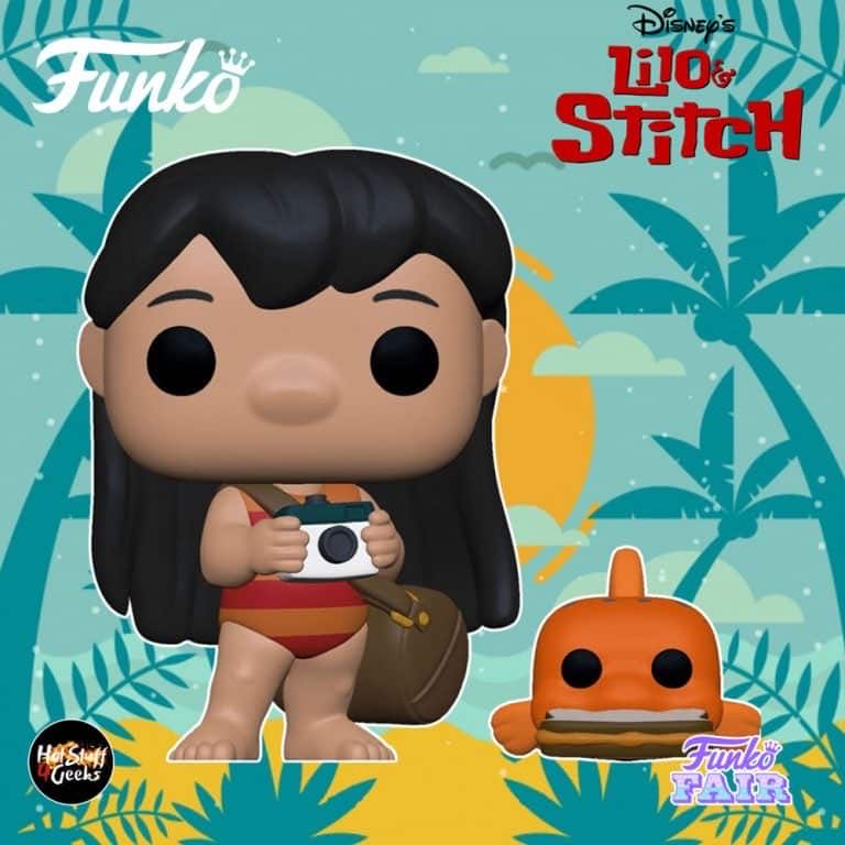 Lilo With Pudge - Disney vinyl figure collectible [Barcode 889698556217] - Main Image 3