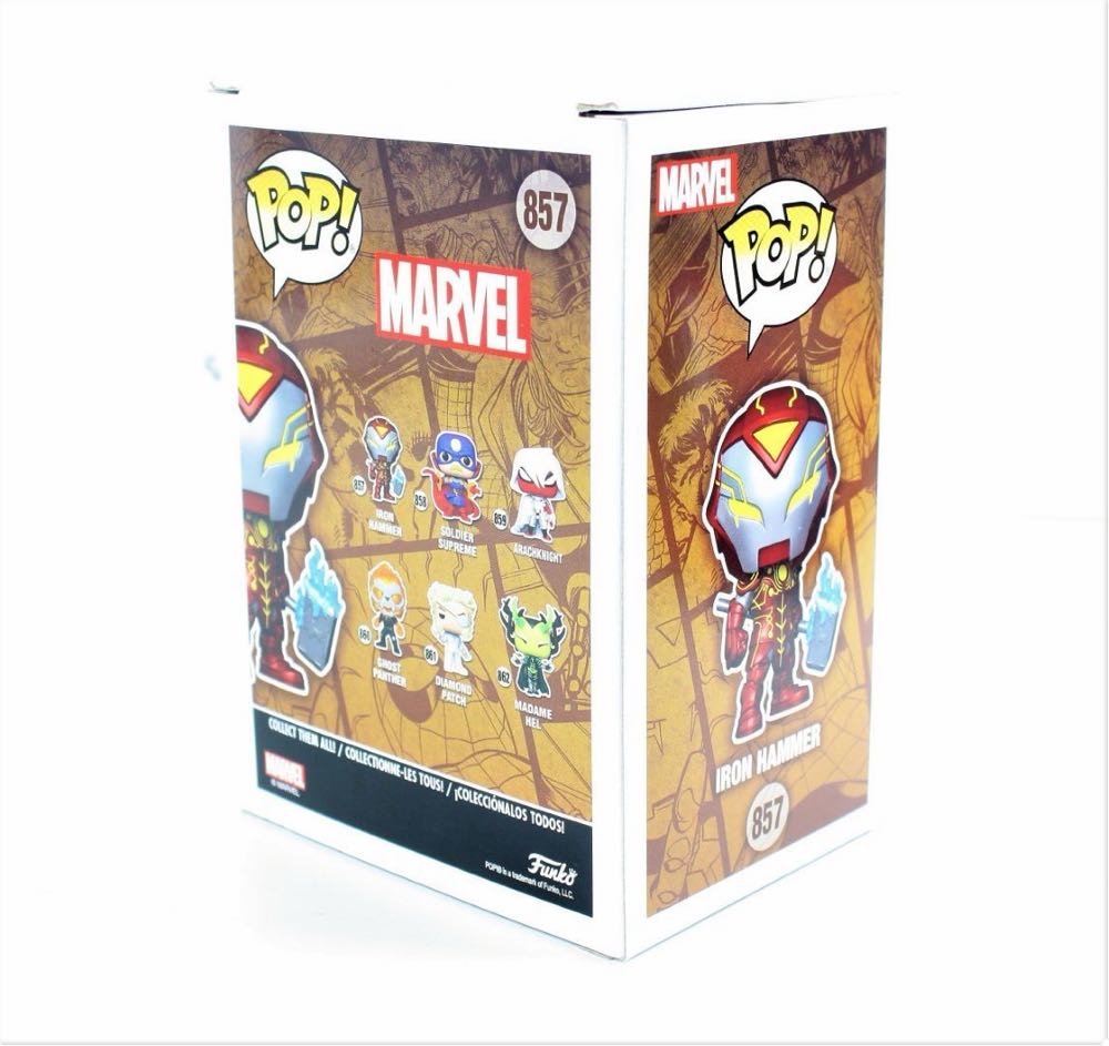 Iron Hammer #857 - Infinity Warps vinyl figure collectible [Barcode 889698520058] - Main Image 4