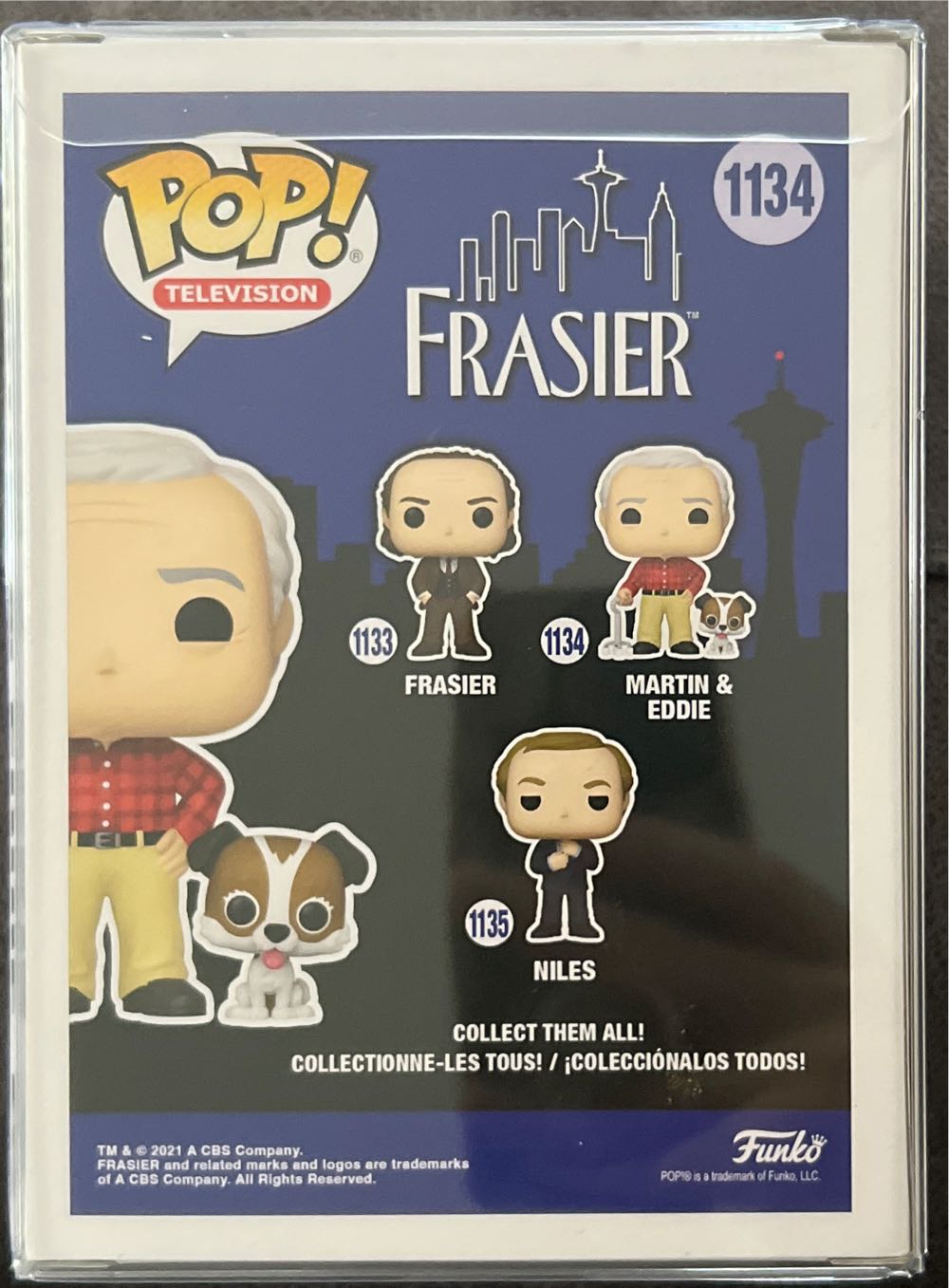 Martin & Eddie - Frasier vinyl figure collectible [Barcode 889698410496] - Main Image 2