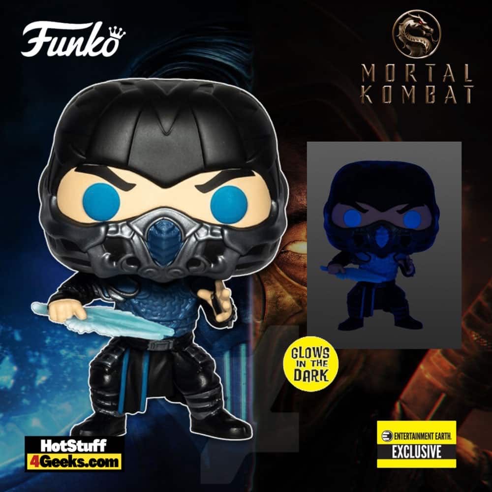 MK: Sub-Zero (Glow In The Dark) - Mortal Kombat vinyl figure collectible [Barcode 889698556477] - Main Image 2