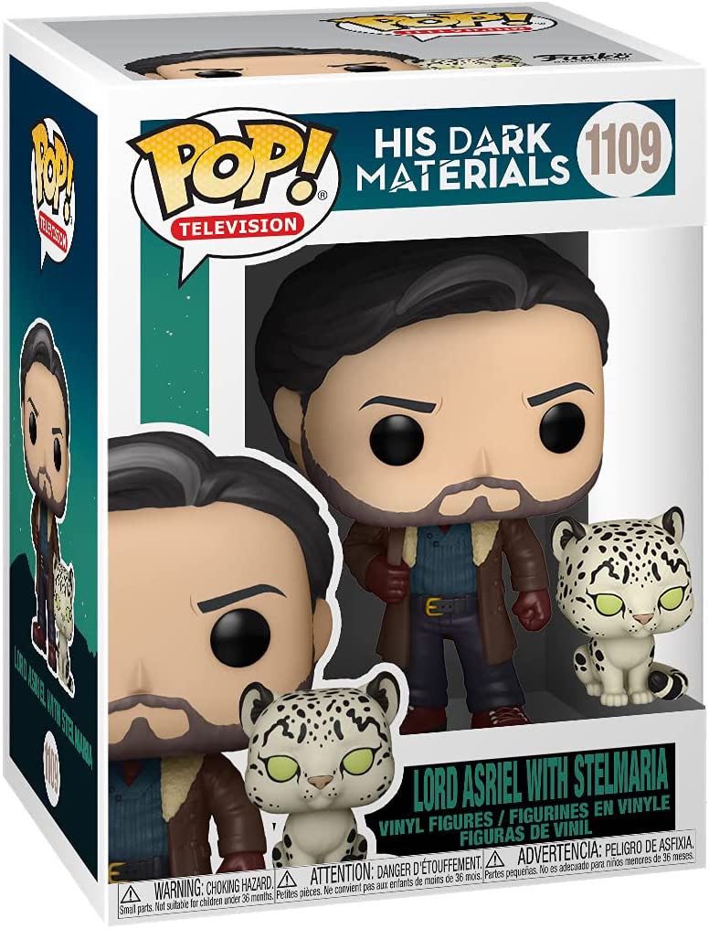 His Dark Materials: Lord Asriel w/ Stelmaria, #1109 - His Dark Materials vinyl figure collectible [Barcode 889698552233] - Main Image 2