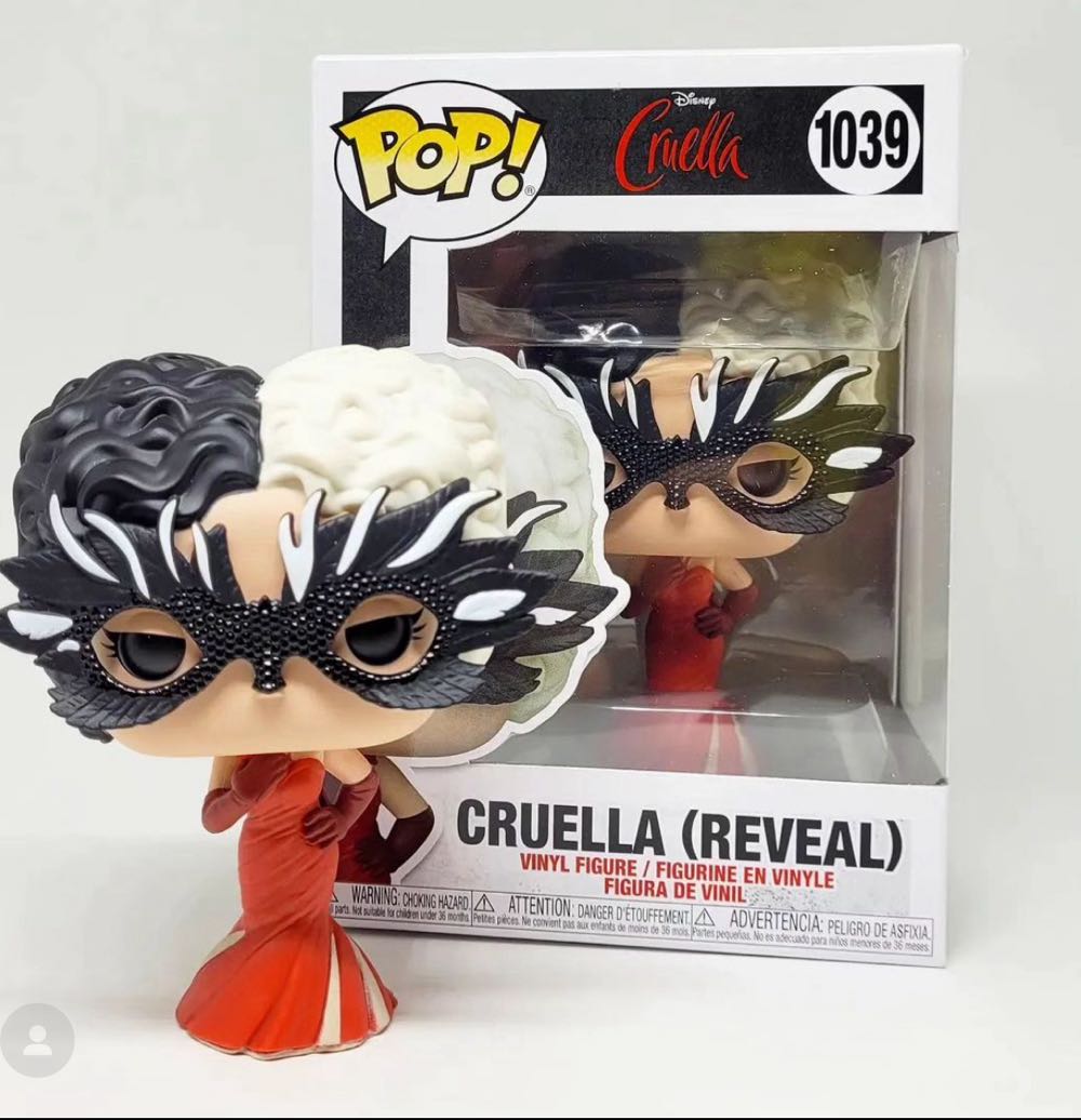 Cruella (Reveal) - Disney vinyl figure collectible [Barcode 889698544672] - Main Image 4