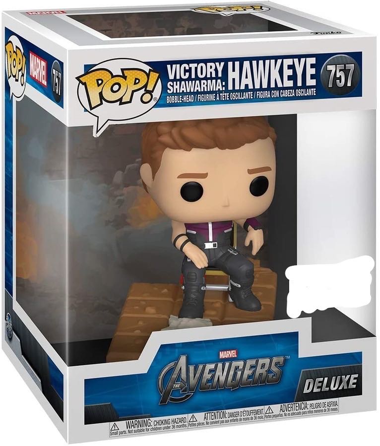 Victory Shawarma: Hawkeye - Marvel Universe vinyl figure collectible [Barcode 889698549004] - Main Image 2