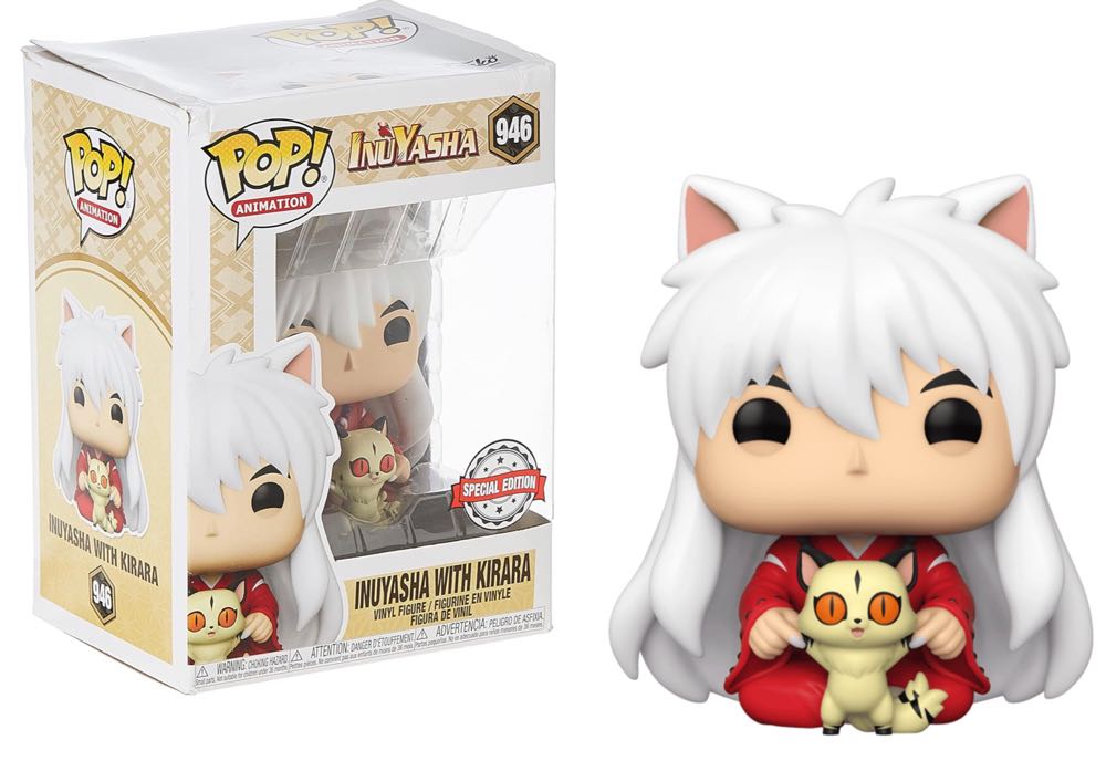 Inuyasha: Inuyasha w/ Kirara, #946  vinyl figure collectible [Barcode 889698556651] - Main Image 2