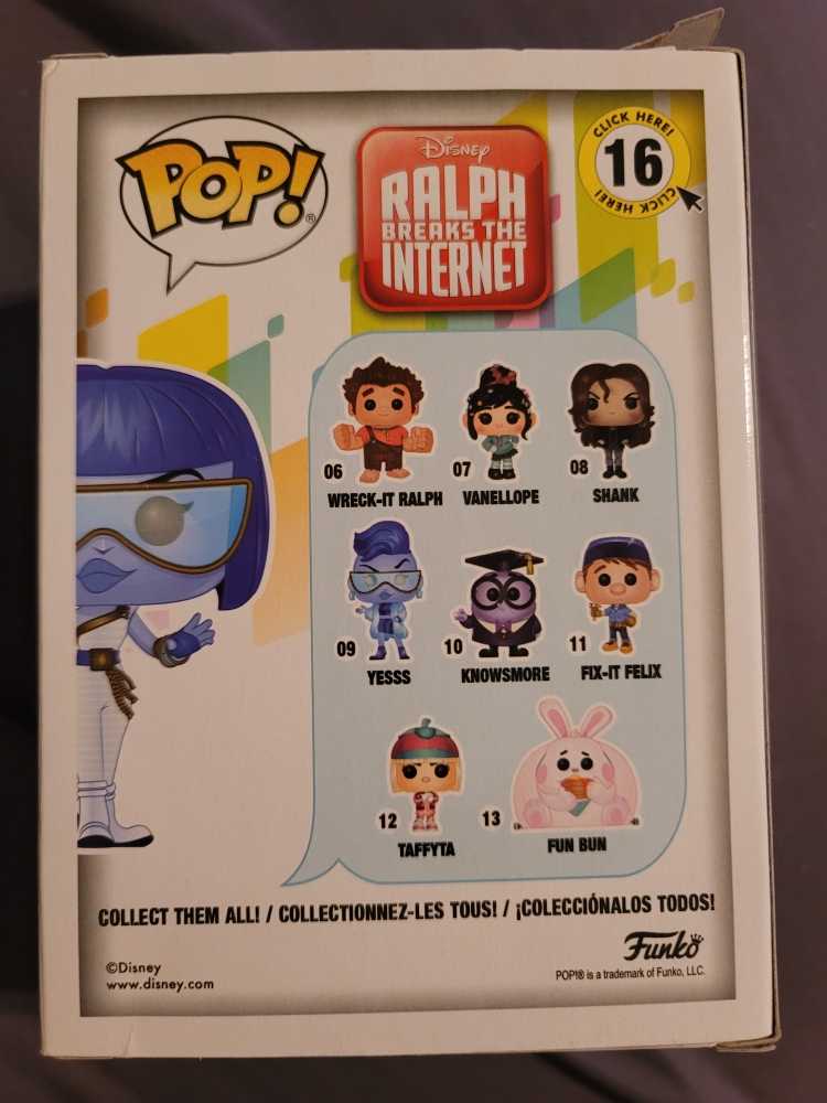 Yesss - Wreck-It Ralph vinyl figure collectible [Barcode 889698336130] - Main Image 3