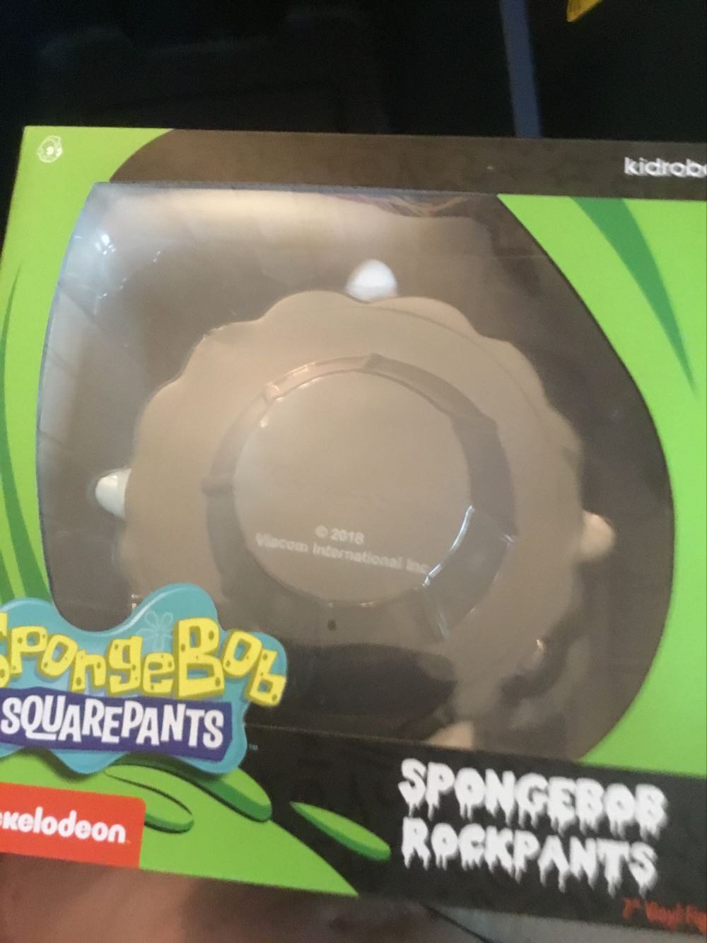 Spongebob Rockpants Medium Art Figure By Kidrobot - SpongeBob SquarePants vinyl figure collectible [Barcode 883975153038] - Main Image 2