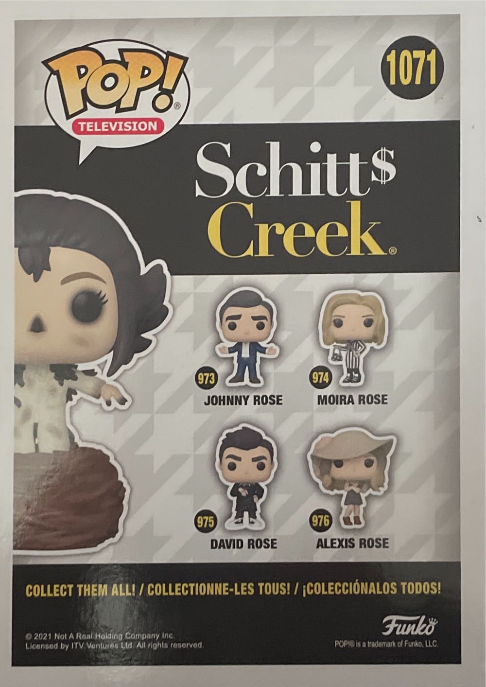 Moira Rose - Schitt’s Creek vinyl figure collectible [Barcode 889698545822] - Main Image 2