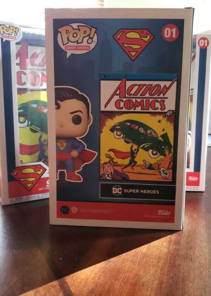 Superman #01 - Funko vinyl figure collectible [Barcode 889698504683] - Main Image 3
