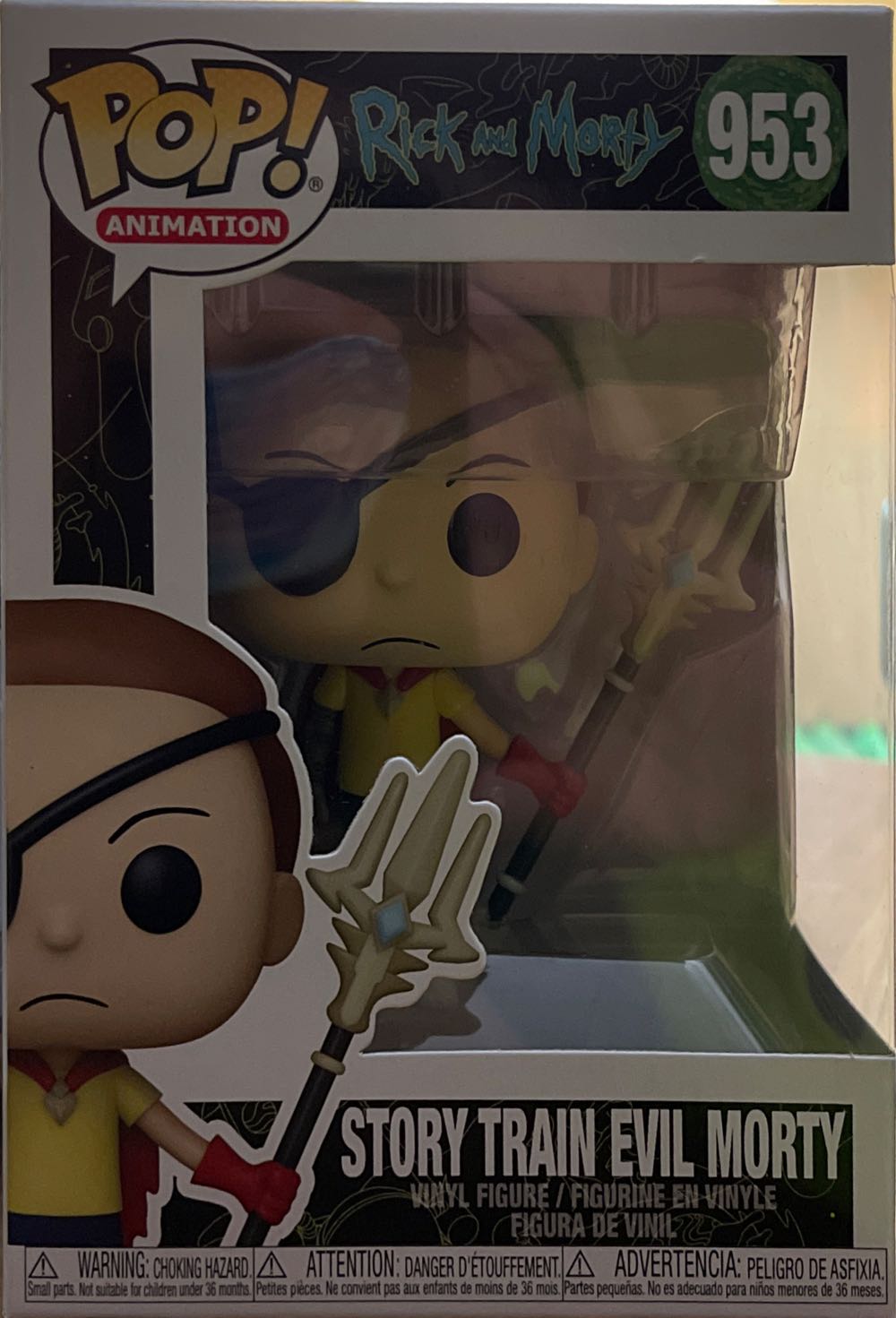 Story Train Evil Morty - Rick & Morty vinyl figure collectible [Barcode 889698552479] - Main Image 2
