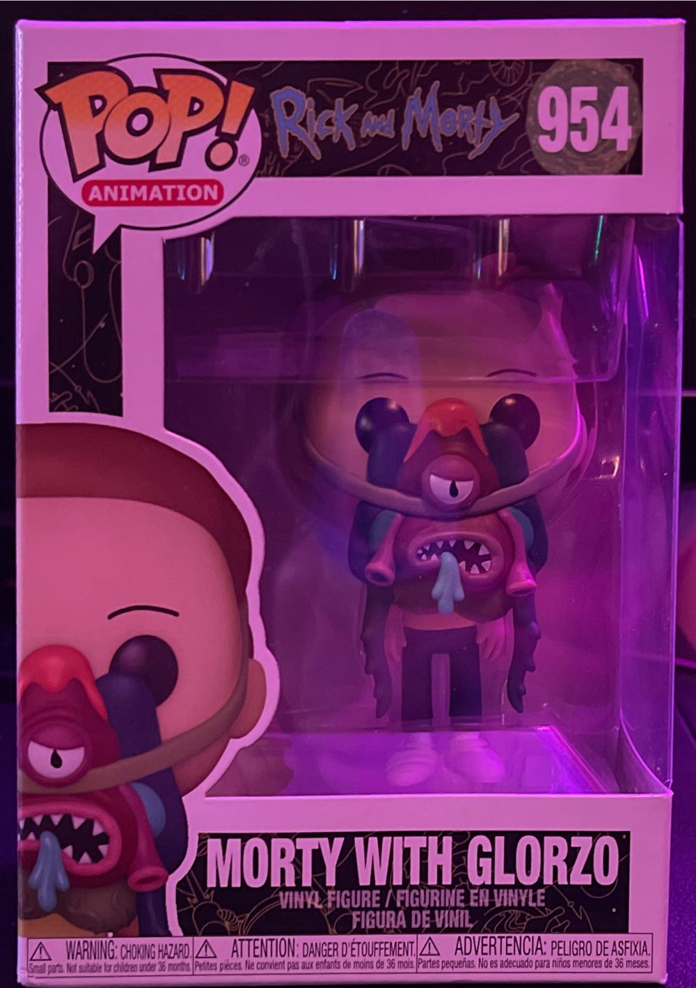 Morty with Glorzo - Rick & Morty vinyl figure collectible [Barcode 889698552486] - Main Image 2