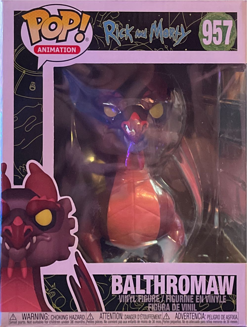 Balthromaw - Rick & Morty vinyl figure collectible [Barcode 889698552516] - Main Image 2