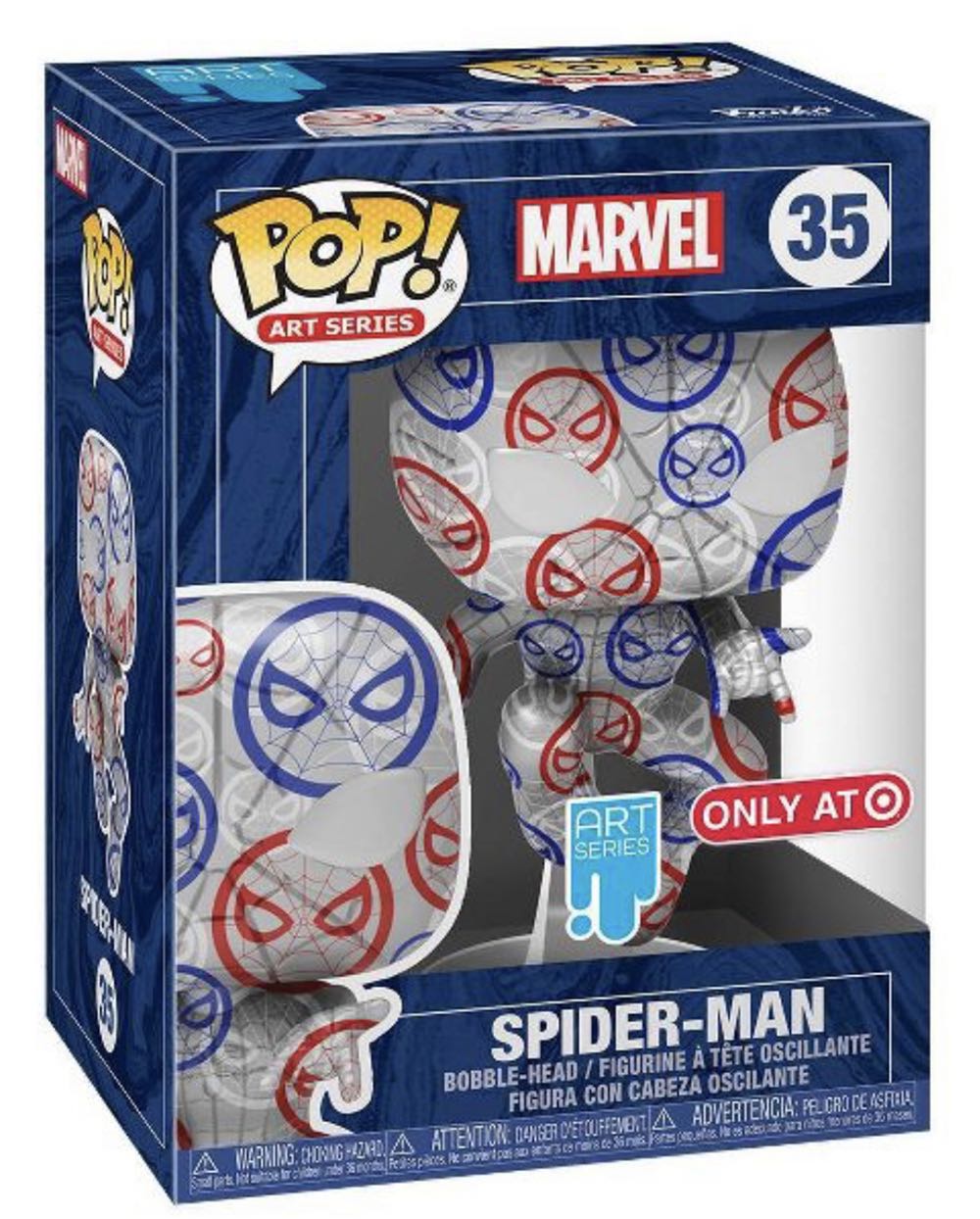Spider-Man (Art Series) - Spider-Man vinyl figure collectible [Barcode 889698561556] - Main Image 2