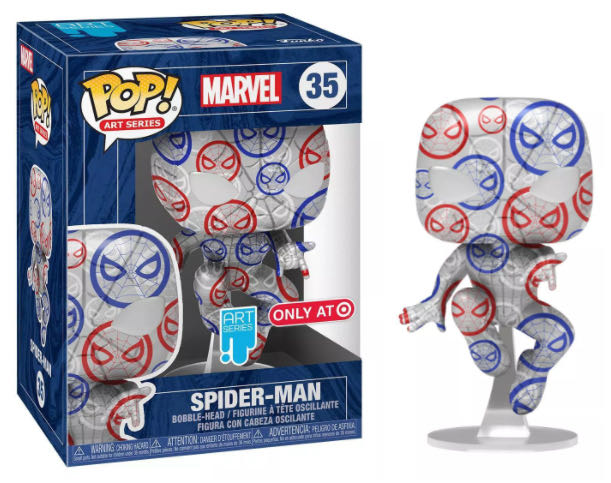 Spider-Man (Art Series) - Spider-Man vinyl figure collectible [Barcode 889698561556] - Main Image 3