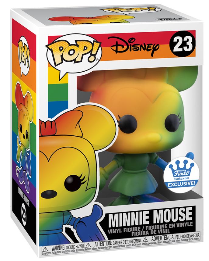 Minnie Mouse (Pride) - Disney vinyl figure collectible [Barcode 889698561297] - Main Image 2