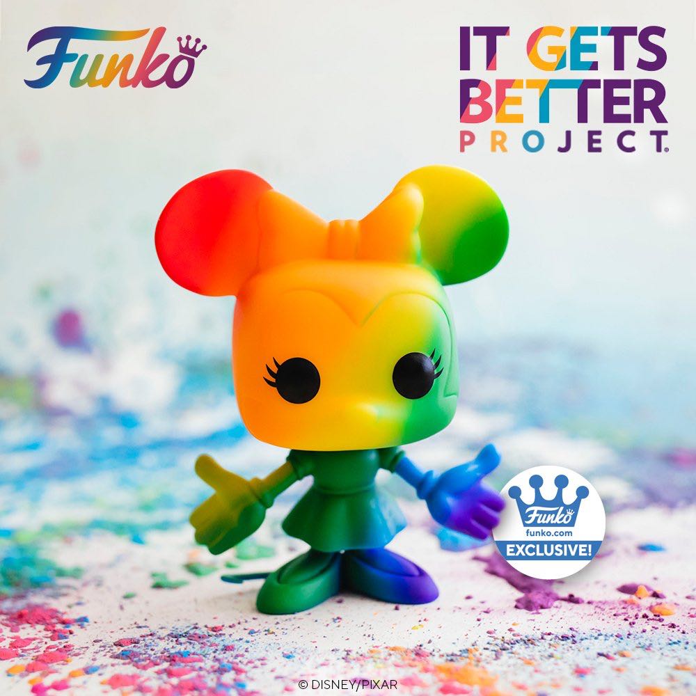 Minnie Mouse (Pride) - Disney vinyl figure collectible [Barcode 889698561297] - Main Image 3