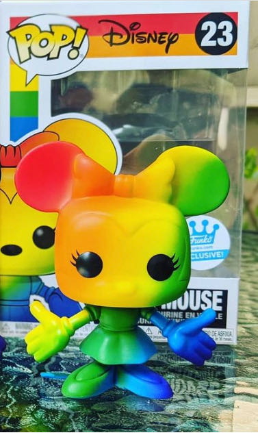 Minnie Mouse (Pride) - Disney vinyl figure collectible [Barcode 889698561297] - Main Image 4