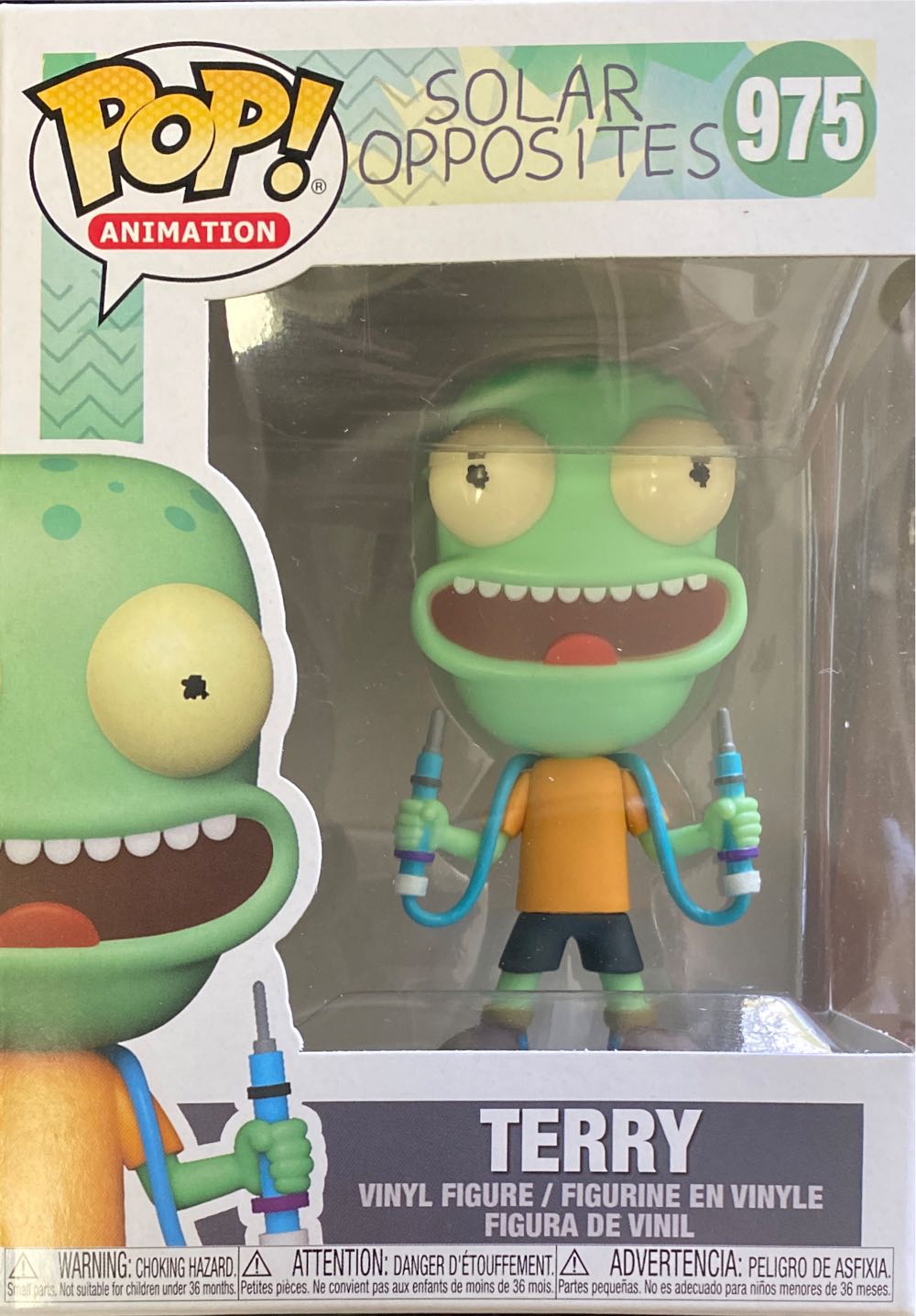 Solar Opposites: Terry - Solar Opposites vinyl figure collectible [Barcode 889698557955] - Main Image 2