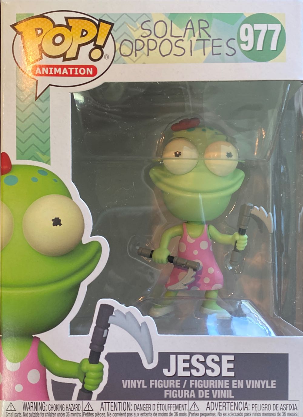 Jesse - Solar Opposites vinyl figure collectible [Barcode 889698557931] - Main Image 2