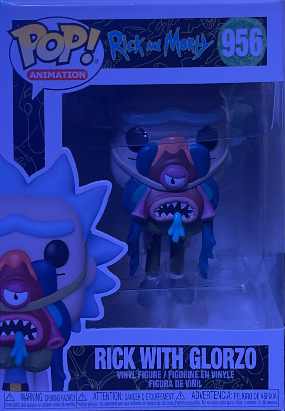 Rick with Glorzo - Rick & Morty vinyl figure collectible [Barcode 889698552509] - Main Image 2