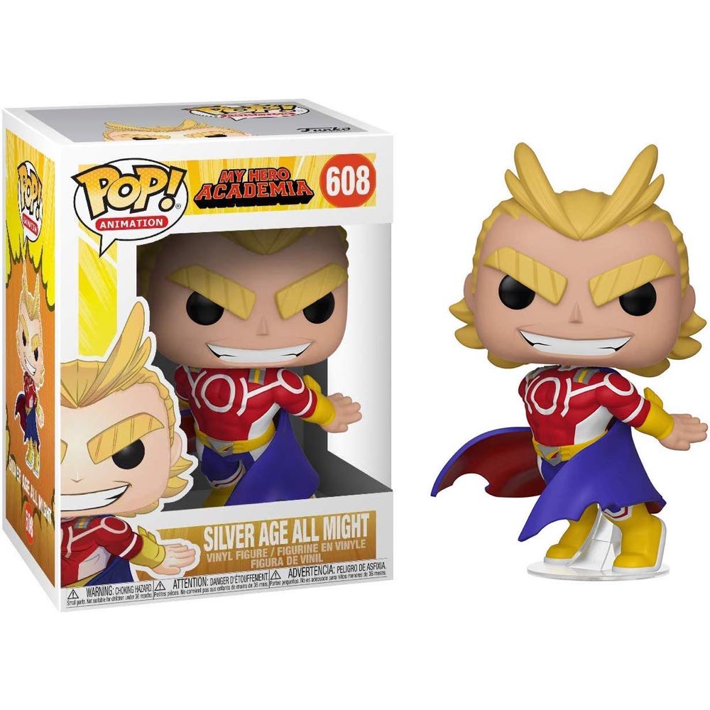 Silver Age All Might - My Hero Academia vinyl figure collectible [Barcode 889698441810] - Main Image 3