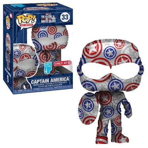 Captain America Art Series - Marvel Universe vinyl figure collectible [Barcode 889698561532] - Main Image 2