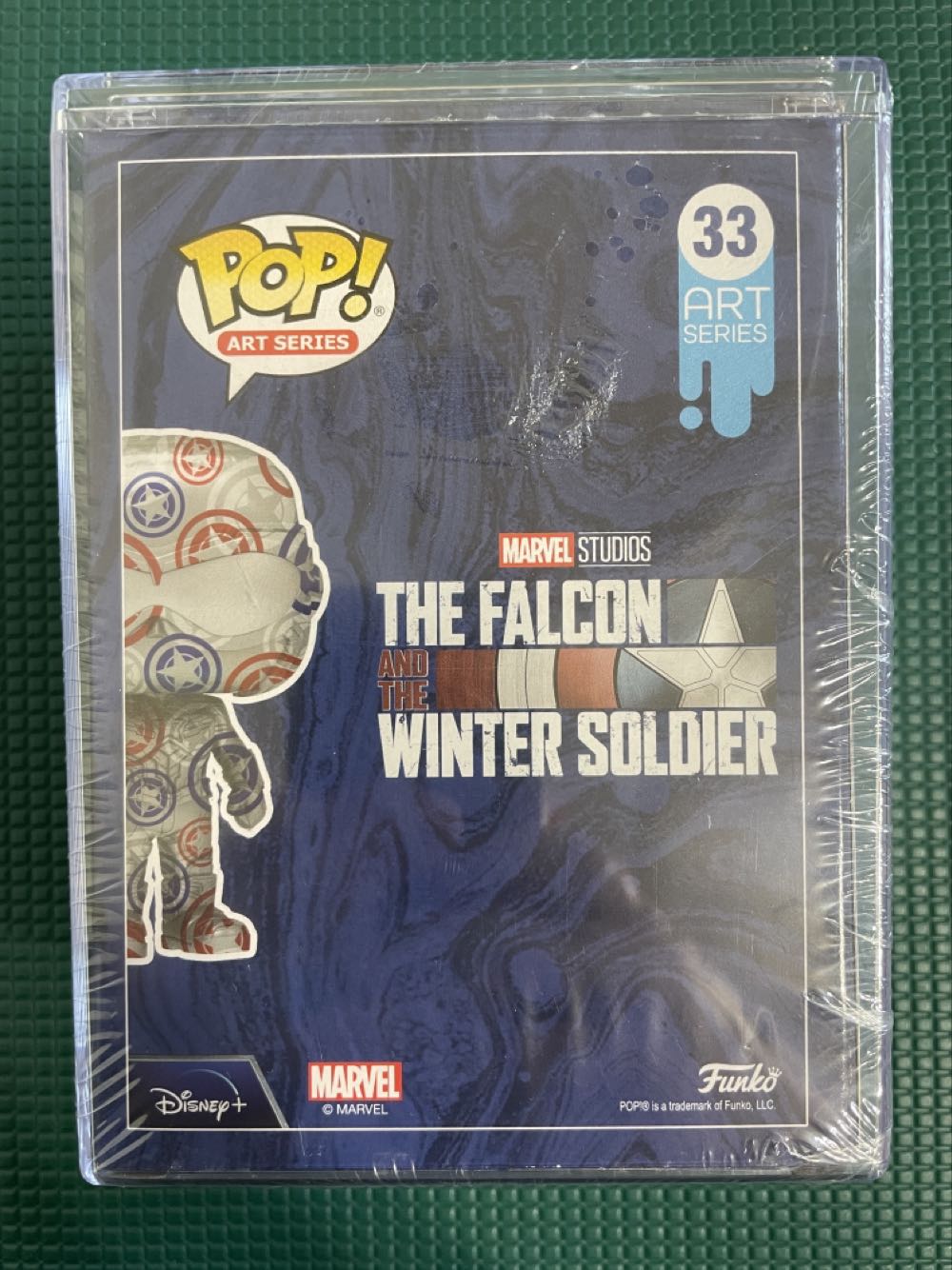 Captain America Art Series - Marvel Universe vinyl figure collectible [Barcode 889698561532] - Main Image 4