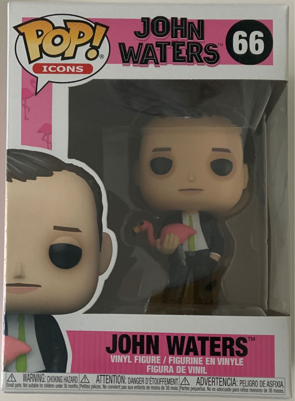John Waters - Directors vinyl figure collectible [Barcode 889698557825] - Main Image 2