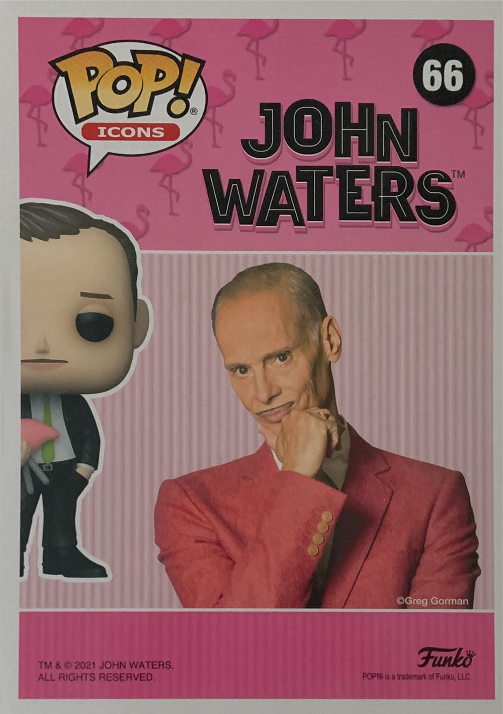 John Waters - Directors vinyl figure collectible [Barcode 889698557825] - Main Image 3