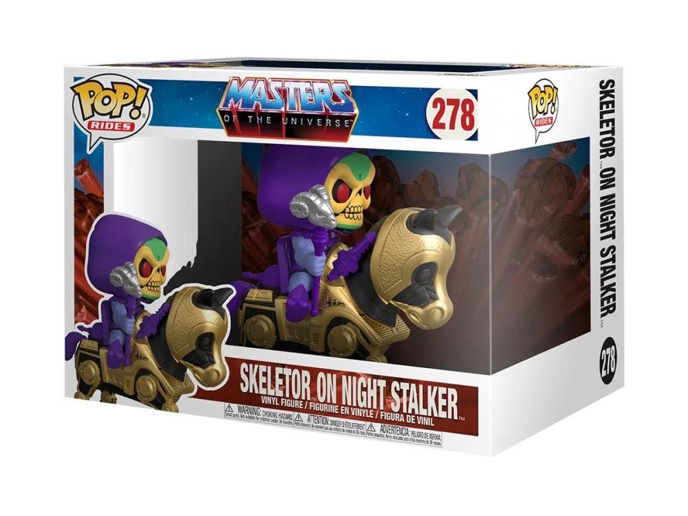 MOTU skeletor on night stalker - Masters of the Universe vinyl figure collectible [Barcode 889698562010] - Main Image 2