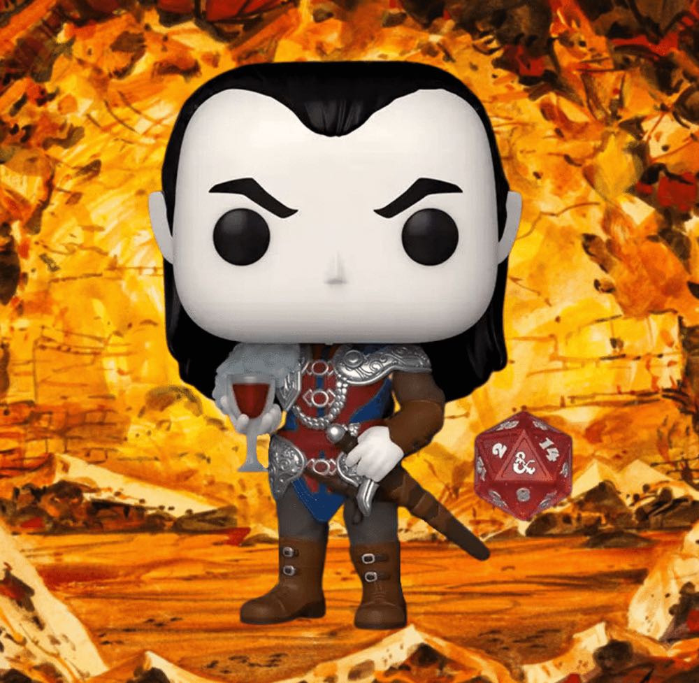 Strahd (with D20) - Dungeons & Dragons vinyl figure collectible [Barcode 889698561143] - Main Image 3