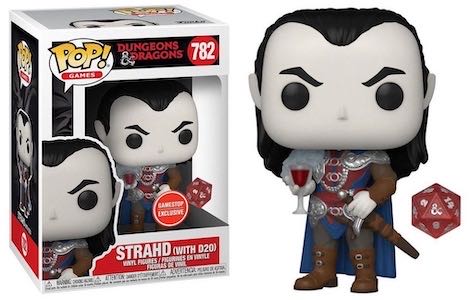 Strahd (with D20) - Dungeons & Dragons vinyl figure collectible [Barcode 889698561143] - Main Image 4